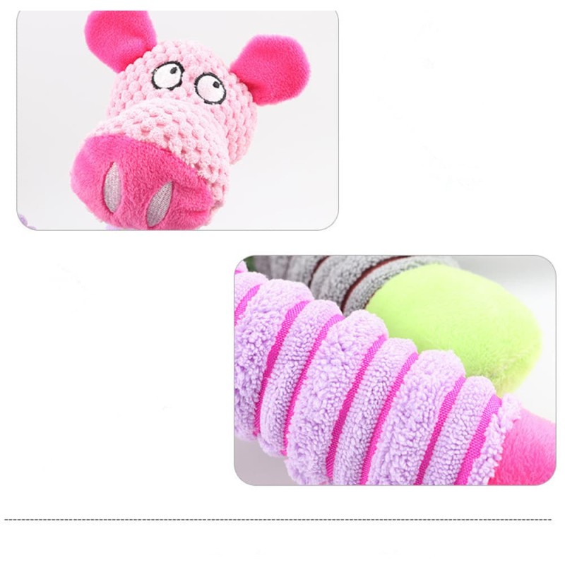 Dog Toys Squeaky Cleaning Tooth