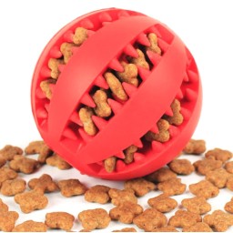 Dog Toys Extra-tough Rubber Jump Interactive Elasticity Ball Dog Chew