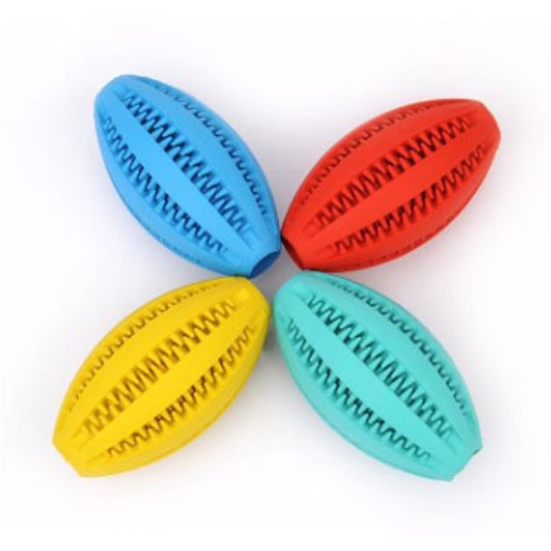 Dog Toys Extra-tough Rubber Jump Interactive Elasticity Ball Dog Chew